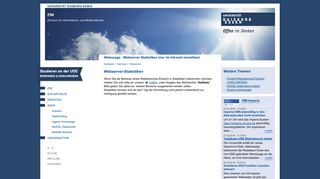
                            7. Webserver Statistiken - an der Universität Duisburg-Essen