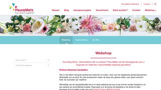 
                            2. Webshop - FleuraMetz