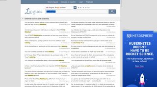 
                            12. webshop - Spanish translation – Linguee
