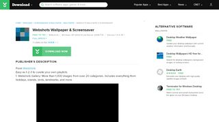 
                            2. Webshots Wallpaper & Screensaver - Free download and ...