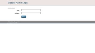 
                            4. Website Admin Login - Waterfall Way Designs