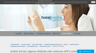 
                            12. Website Anbindung - Hotelmedia Morgenpost