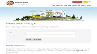 
                            5. Website Builder CMS Login - Website Builder - Website World