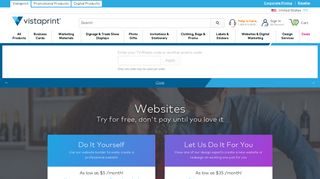 
                            9. Website Builder, Make Your Own Business Website | Vistaprint
