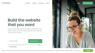 
                            8. Website Builder : Make Your Own Website | Create.net