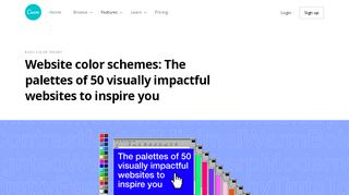 
                            3. Website color schemes: 50 color palettes to inspire – Canva