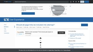 
                            1. website design - Should all page links be included into sitemap ...