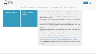 
                            9. Website FAQ - Swansea University Students' Union