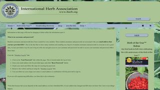 
                            13. Website FAQs | The International Herb Association