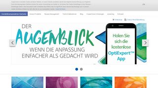 
                            3. Website für Kontaktlinsenspezialisten | CooperVision Germany