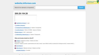 
                            7. Website Informer / 200.29.154.28 ip address