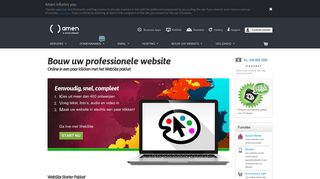 
                            6. Website maken - Professionele site - Website bouwen - AmenWorld.nl