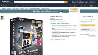 
                            12. Website Maker 5 (It.): Amazon.it: Software