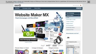 
                            1. Website Maker > Homepage erstellen > Homepage erstellen > MAGIX ...