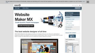 
                            3. Website Maker in detail > MAGIX Website Maker > Website Maker ...