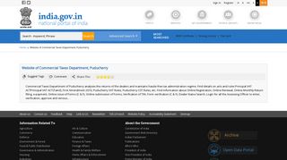
                            3. Website of Commercial Taxes Department, Puducherry | National ...