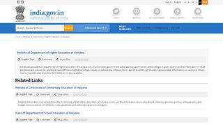 
                            5. Website of Department of Higher Education of Haryana | National ...