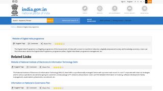 
                            12. Website of Digital India programme | National Portal of India