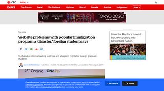 
                            11. Website problems with popular immigration program a 'disaster ...