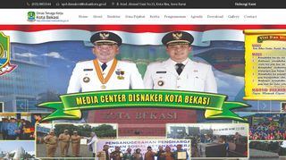 
                            10. Website Resmi Dinas Tenaga Kerja Kota Bekasi