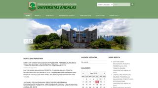 
                            4. Website Resmi PU KKN | Universitas Andalas