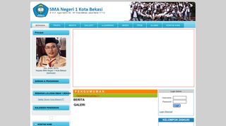 
                            12. Website Resmi SMA Negeri 1 Kota Bekasi