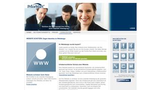 
                            12. Website Urheberrecht registrieren - PRIORMART.COM