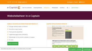 
                            5. Websitebeheer - e-Captain ledenadministratie het ideale ledenbeheer ...