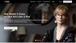 
                            2. Websites for Artists by FASO - The Leading Provider of Professional ...