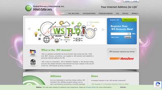 
                            2. WebSite.ws – Your Internet Address for Life