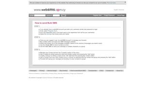 
                            5. webSMS - how to send BULK SMS