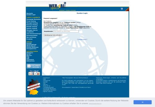 
                            4. Webspace4All = Seit 2003 Ihr Partner für Webspace, Server & Domains