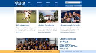 
                            13. Webster University | Webster University