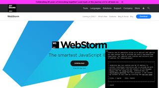 
                            4. WebStorm: The Smart JavaScript IDE by JetBrains