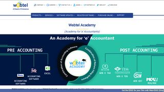 
                            3. Webtel Academy - GST Software|TDS Software|TAX Software|Payroll ...