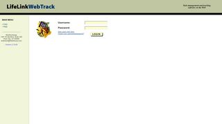 
                            1. WebTrack - Login