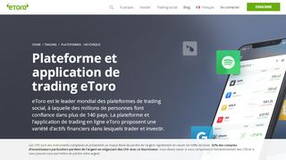 
                            1. WebTrader 2.0 - Prenez part à la révolution FinTech - eToro