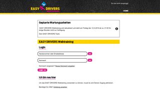 
                            1. Webtraining - Easy Drivers