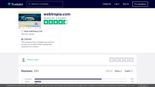 
                            10. webtropia.com Reviews | Read Customer Service Reviews of www ...