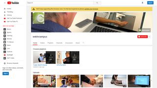 
                            10. webtvcampus - YouTube