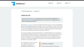 
                            3. WebWeaver® - ueberaus.de