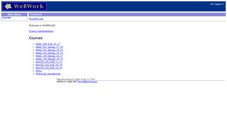 
                            4. WeBWorK - LUMS