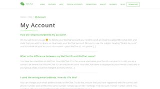 
                            10. WeChat Account Help