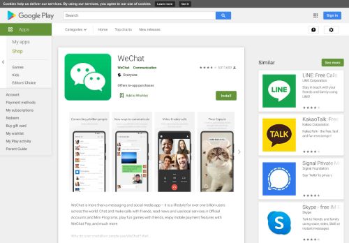 
                            2. WeChat - Aplikasi di Google Play