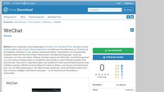 
                            13. WeChat | heise Download