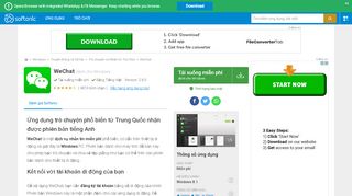 
                            3. WeChat - Tải về