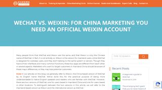 
                            9. WeChat vs. Weixin: For China Marketing You Need an Official Weixin ...