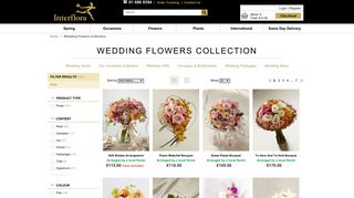 
                            9. Wedding Flowers Collection from Interflora