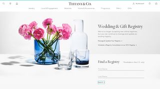 
                            9. Wedding & Gift Registry | Tiffany & Co.