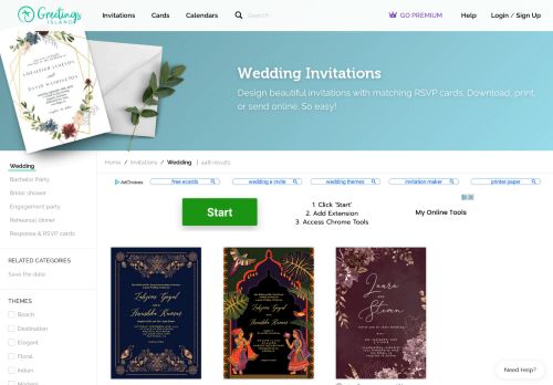 
                            5. Wedding Invitation Templates (Free) | Greetings Island